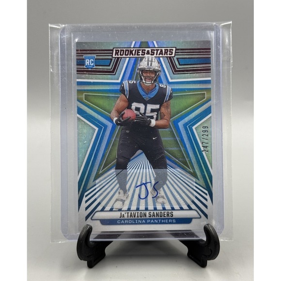 Other - Ja'Tavion‎ Sanders Rookies&Stars Rookie auto /299